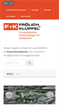 Mobile Screenshot of froelich-kluepfel.de